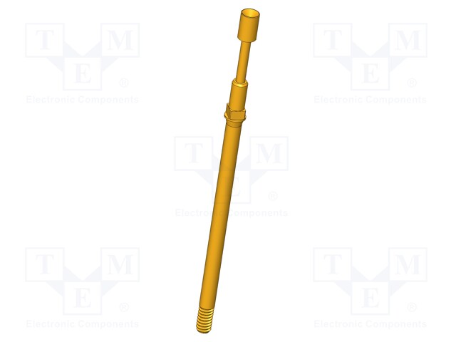Test needle; Operational spring compression: 4mm; 8A; Ø: 2mm; 1.5N