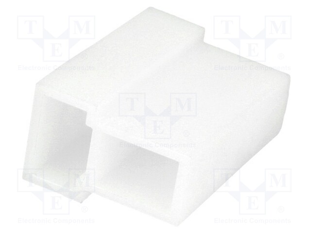 Terminals cover; female; ways: 2; Colour: natural