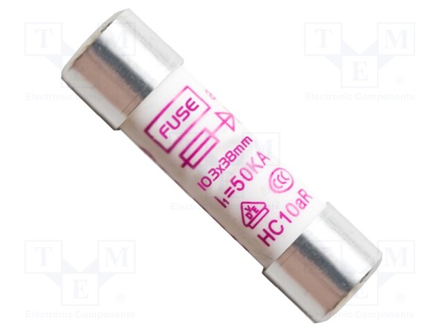 Fuse; Application: PKT-P3430; 250mA; 1kV; 10.3x38mm; 10pcs.