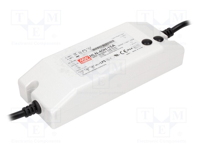 Power supply: switched-mode; LED; 40.3W; 48VDC; 44÷53VDC; IP64