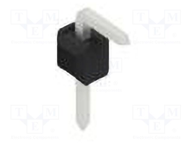 Connector: pin strips; pin header; male; PIN: 1; 2.54mm; THT; 1x1