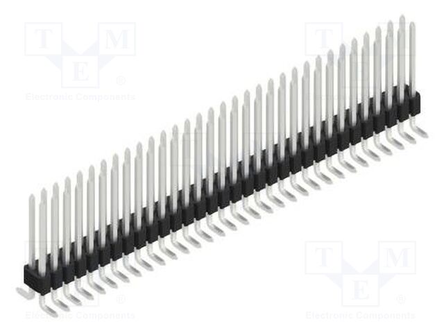 Connector: pin strips; pin header; male; PIN: 64; 1.27mm; SMT; 2x32