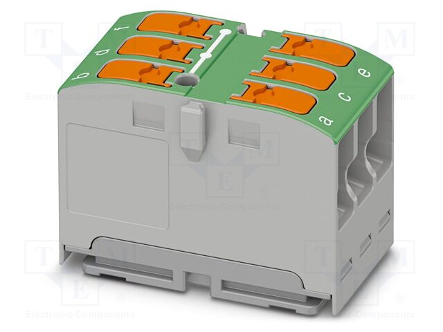 Splice terminal: rail; 24A; 450V; push-in; PA; L: 21.7mm; 0.14÷4mm2