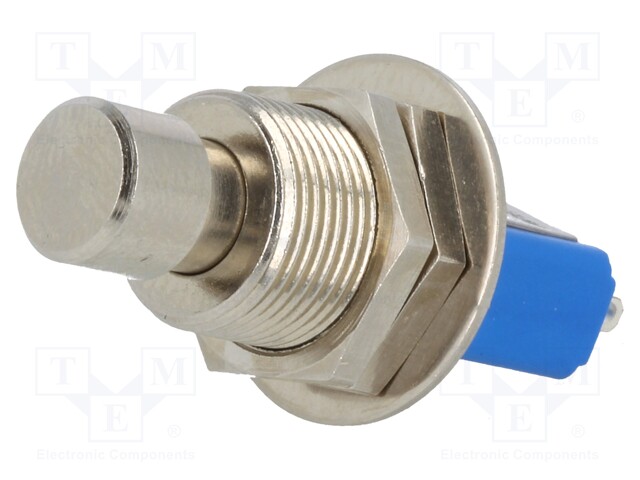 Switch: push-button; Pos: 2; SPDT; 3A/250VAC; 4A/30VDC; Ø12.5mm