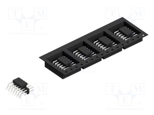 Connector: pin strips; pin header; male; PIN: 14; 2mm; SMT; 2x7; 100V