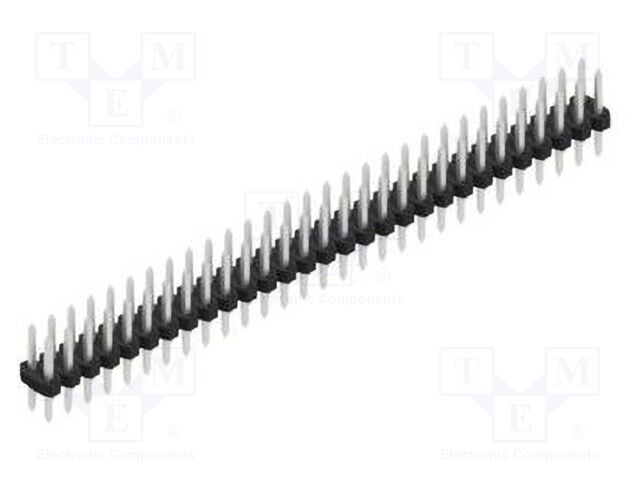 Connector: pin strips; pin header; male; PIN: 58; 2mm; THT; 2x29