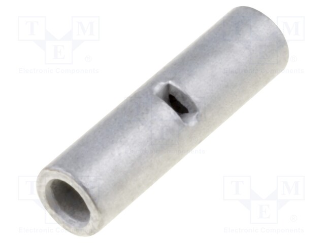 Butt splice; copper; 1.5÷2.5mm2; tinned; crimped; 16AWG÷14AWG