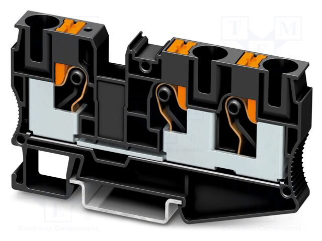 Splice terminal: rail; PT; 57A; 1kV; push-in; PA; L: 49.5mm; W: 10.2mm