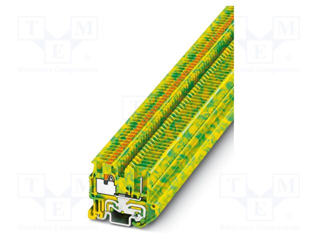 Splice terminal: rail; PA; terminals: 2; W: 3.5mm; H: 33.55mm; TS15