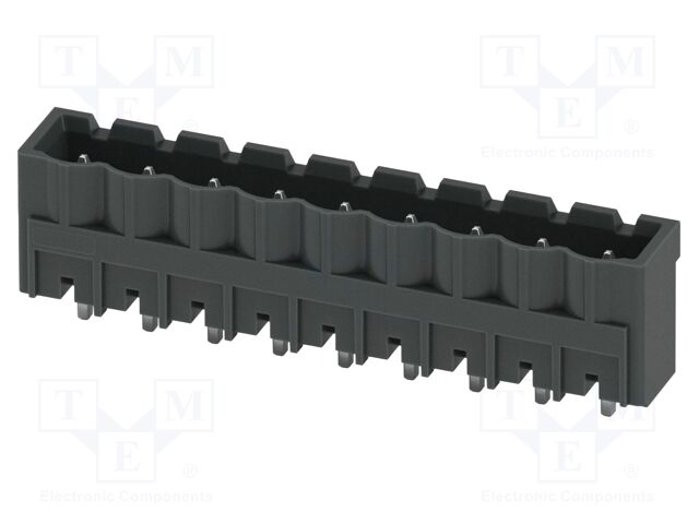 PCB headers, nominal cross section: 2.5 mm?, color: black, n