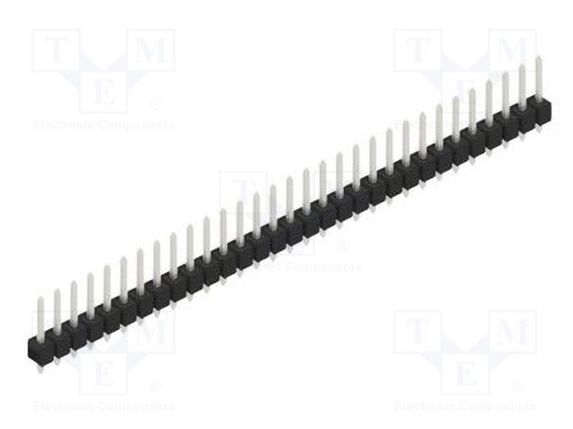 Connector: pin strips; pin header; male; PIN: 31; 2.54mm; THT; 1x31
