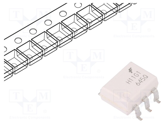 Optocoupler; SMD; Channels: 1; Out: transistor; Uinsul: 4.17kV