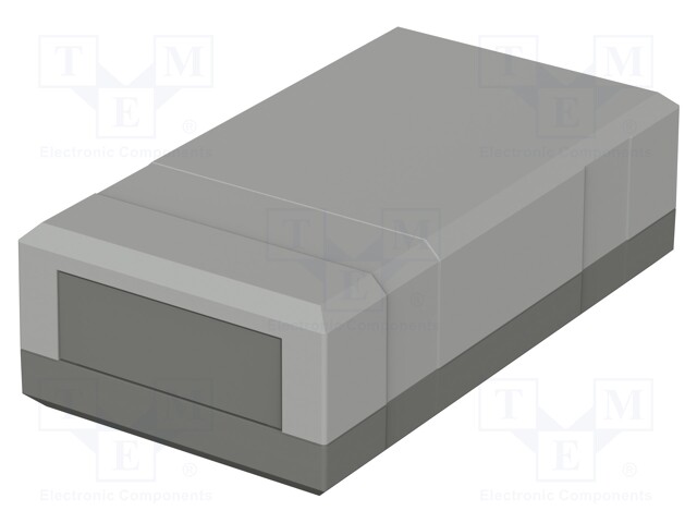 Enclosure: with panel; X: 82mm; Y: 150mm; Z: 45mm; ELEGANT; dark grey