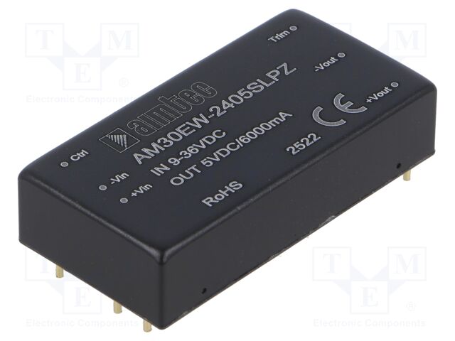 Converter: DC/DC; Protection: short circuit protection SCP