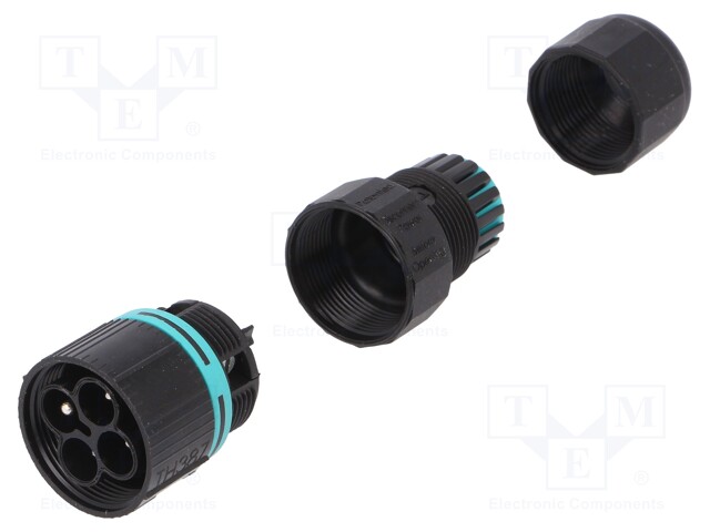 Connector: AC supply; screw terminal; male; TH387; 7÷12mm; 450V
