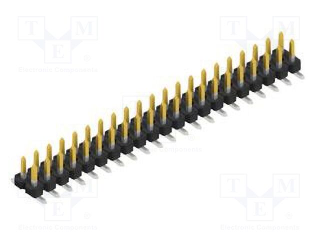 Connector: pin strips; pin header; male; PIN: 42; 2.54mm; SMT; 2x21
