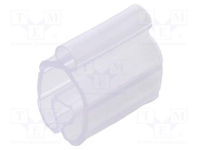 Markers for cables and wires; 8÷16mm; PVC; transparent; -30÷60°C
