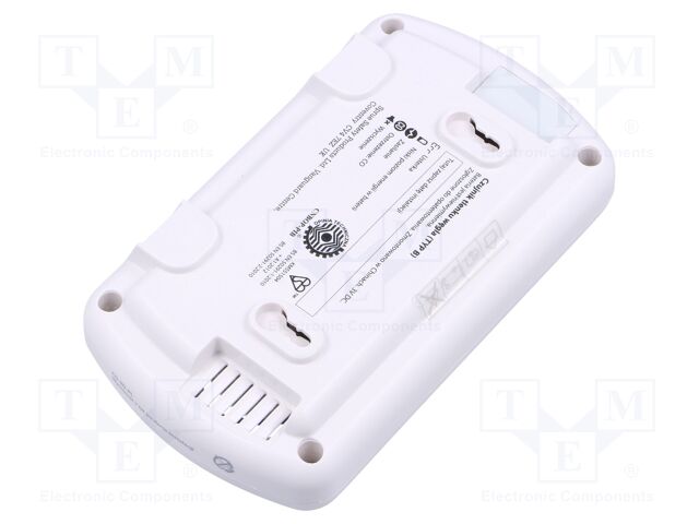CO detector; Display: LCD; 125x74x48mm; -10÷40°C