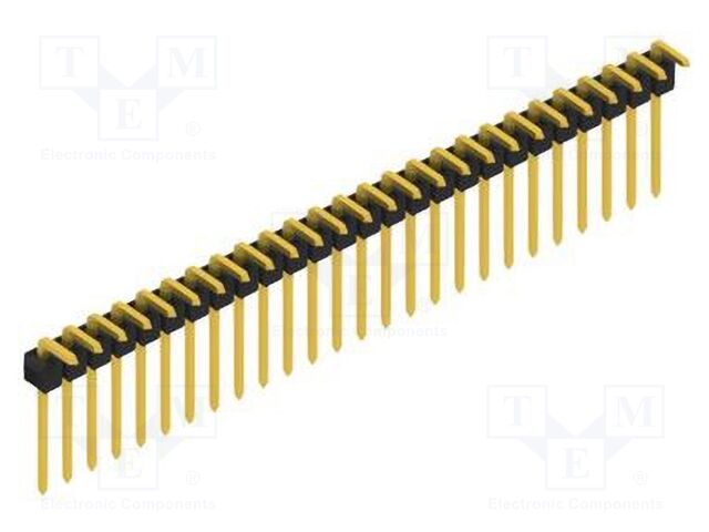 Connector: pin strips; pin header; male; PIN: 26; 2.54mm; THT; 1x26