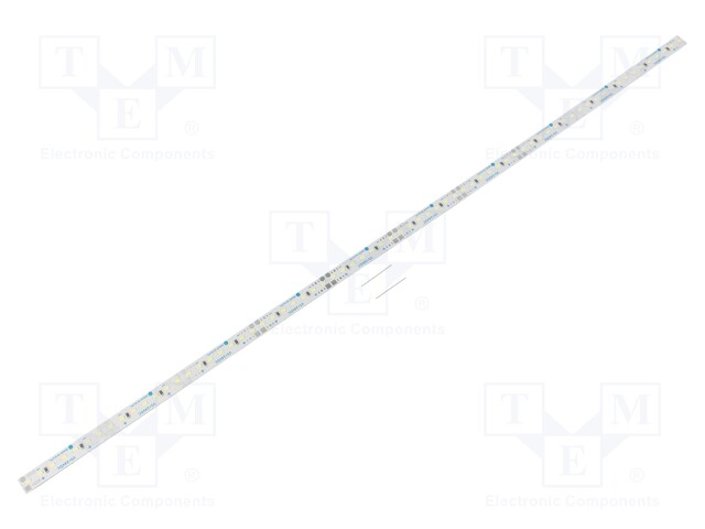 LED strip; 24V; white cold; W: 10mm; L: 500mm; CRImin: 80; 120°; D: 3mm