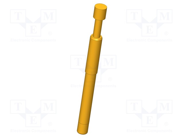 Test needle; Operational spring compression: 4mm; 8A; Ø: 3mm; 3N