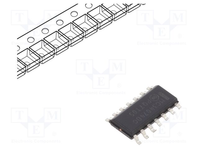 Operational Amplifier, 4 Amplifier, 4.5 MHz, 10 V/µs, 3V to 44V, SOIC, 14 Pins