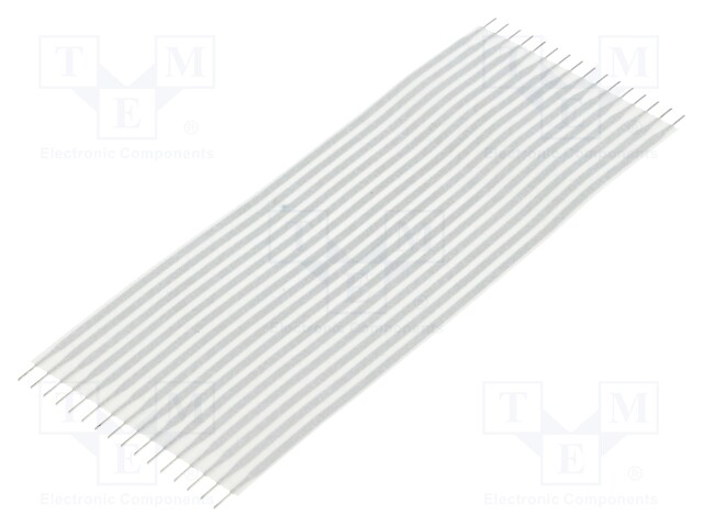 Connector: jumper cable; Cable ph: 2.54mm; L: 101.6mm; straight