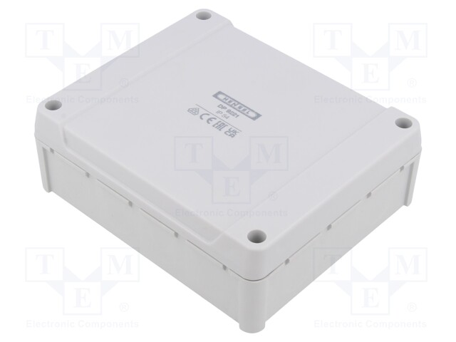 Enclosure: junction box; IP54; grey