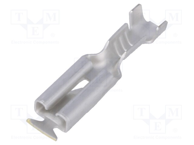 Terminal: flat; 2.8mm; 0.8mm; female; 0.3÷0.6mm2; crimped; tinned