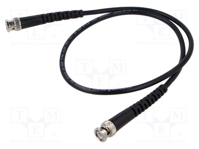 Test lead; 60VDC; 30VAC; BNC male plug- BNC male plug; Len: 0.61m