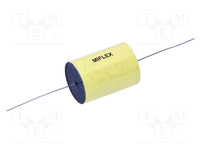 Capacitor: polypropylene; 22uF; 600VDC; ±5%; Ø37x84mm; Leads: axial
