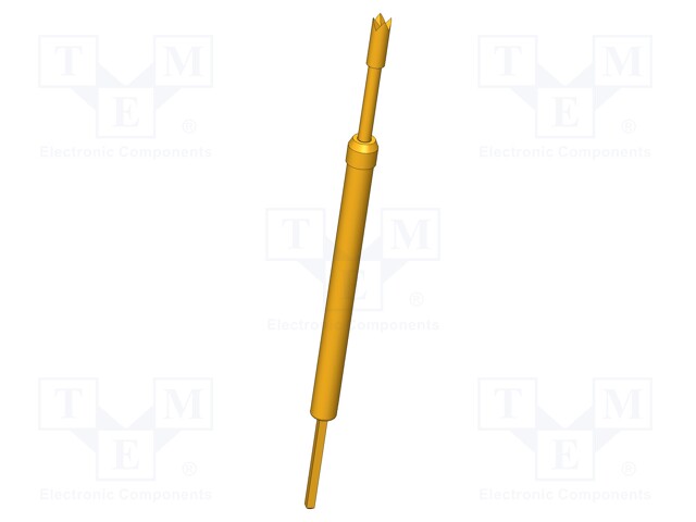 Needle-like test probe; Operational spring compression: 4.8mm
