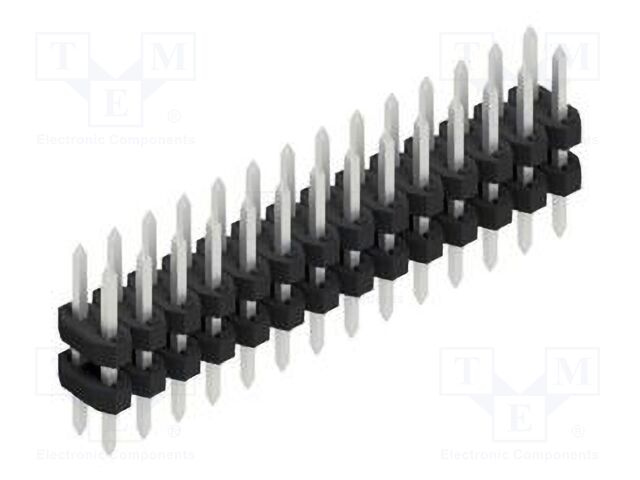Connector: pin strips; pin header; male; PIN: 28; 2mm; THT; 2x14