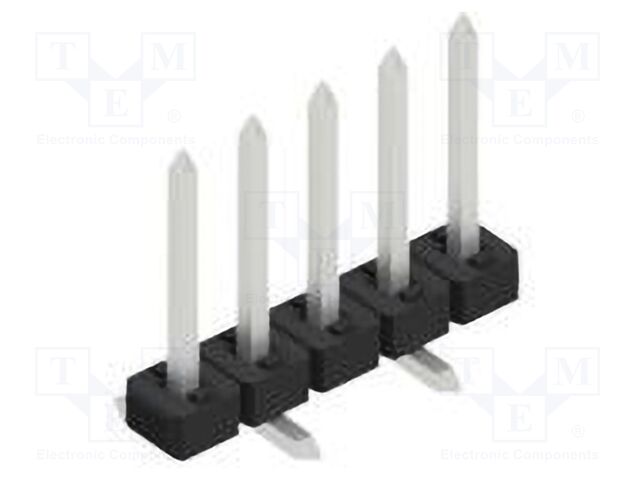 Connector: pin strips; pin header; male; PIN: 5; 2mm; SMT; 1x5; 100V