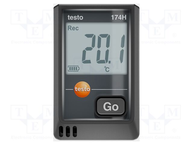 Data logger; temperature,humidity; IP20; ±0.5°C@(-20°C÷70°C)