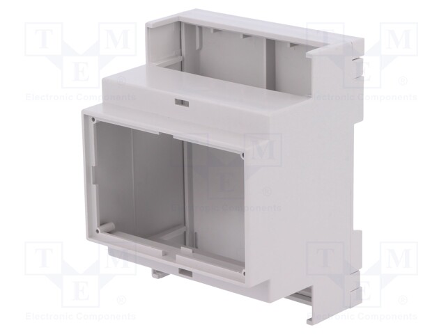Enclosure: for DIN rail mounting; Y: 90mm; X: 71.2mm; Z: 53mm; PPO