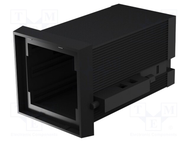 Enclosure: panel; X: 48mm; Y: 48mm; Z: 75mm; ABS + PC,PPO; black
