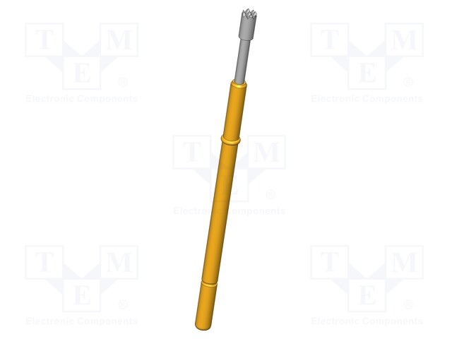 Test needle; Operational spring compression: 4mm; 8A; Ø: 1.5mm