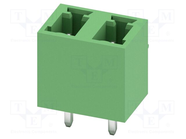 PCB headers, nominal cross section: 1.5 mm?, color: green, n