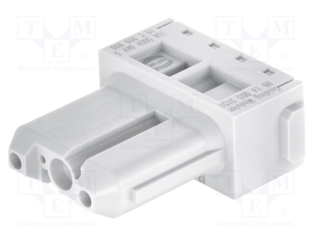 HAN GUIDING RELAY MODULE (3PIN - 2 FOR RELAY/LMFB) - FEMALE CRIMP 28AH1137