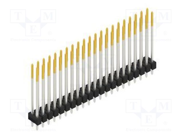 Connector: pin strips; pin header; male; PIN: 42; 2.54mm; THT; 2x21