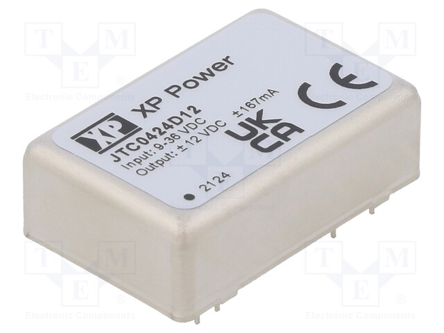 Converter: DC/DC; Mounting: THT