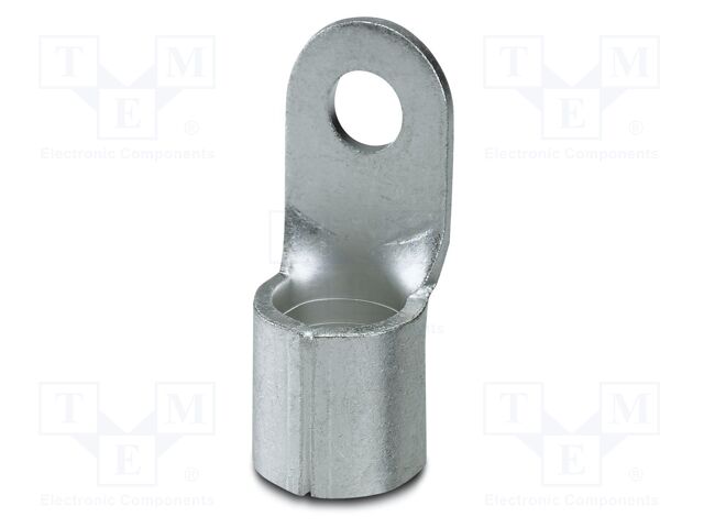 Non-insulated; Body: silver; Tip: ring