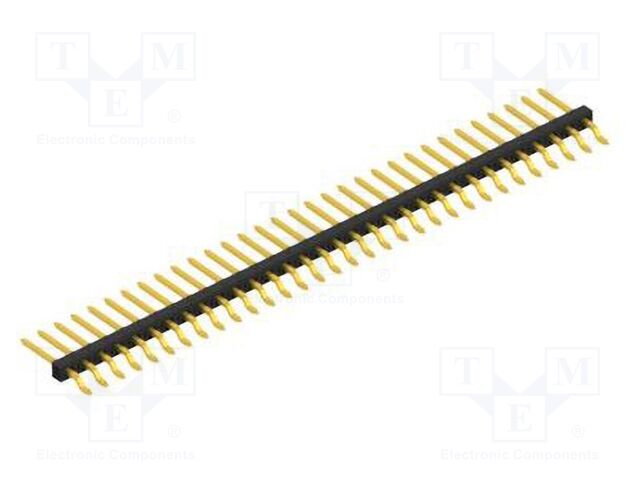 Connector: pin strips; pin header; male; PIN: 32; 2mm; SMT; 1x32