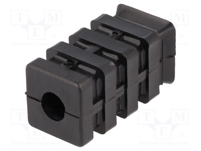 Mounting coupler; for profiles; W: 26mm; H: 41mm; Mat: polyamide