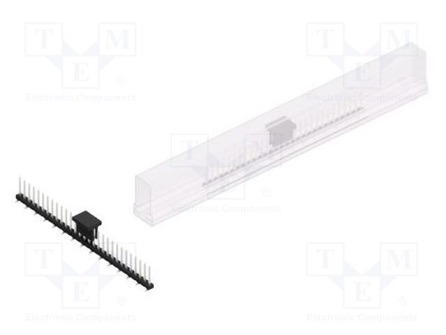 Connector: pin strips; pin header; male; PIN: 29; 2mm; SMT; 1x29