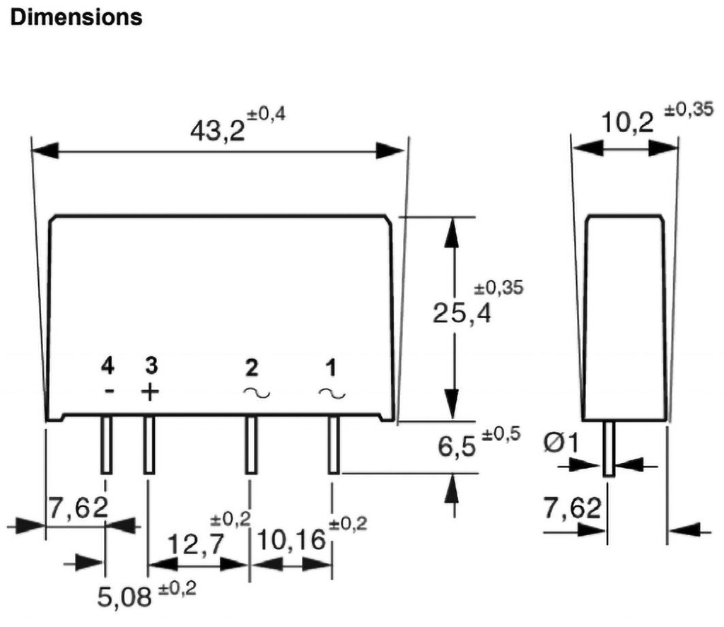 Relay: solid state; SPST-NO; Ucntrl: 4÷30VDC; 5A; 12÷275VAC
