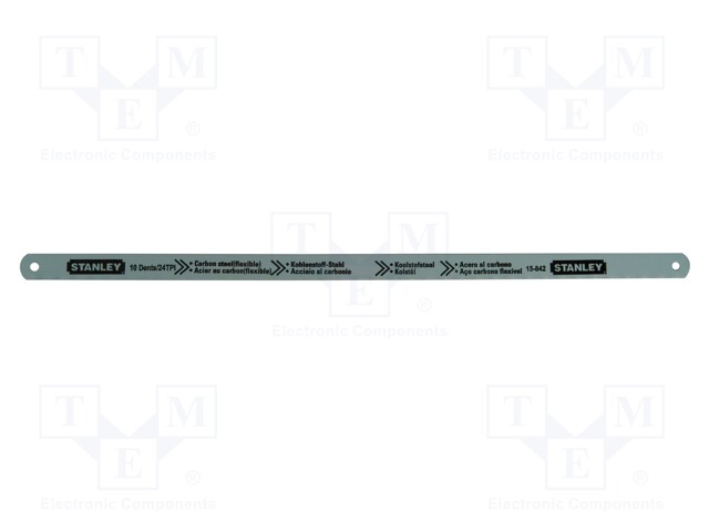 Hacksaw blade; wood,metal,plastic; 300mm; 24teeth/inch; LION