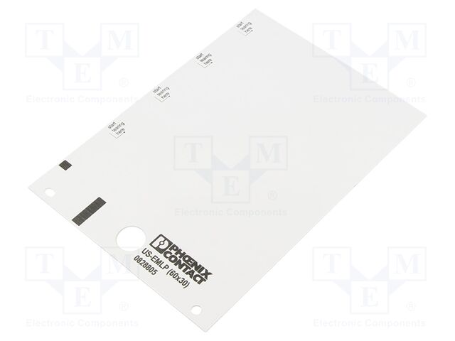Label; 59.7x29.8mm; white; self-adhesive; 4pcs.