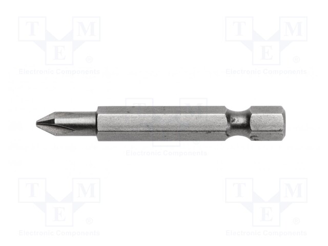 Screwdriver bit; Phillips; PH2; Overall len: 50mm; 2pcs.
